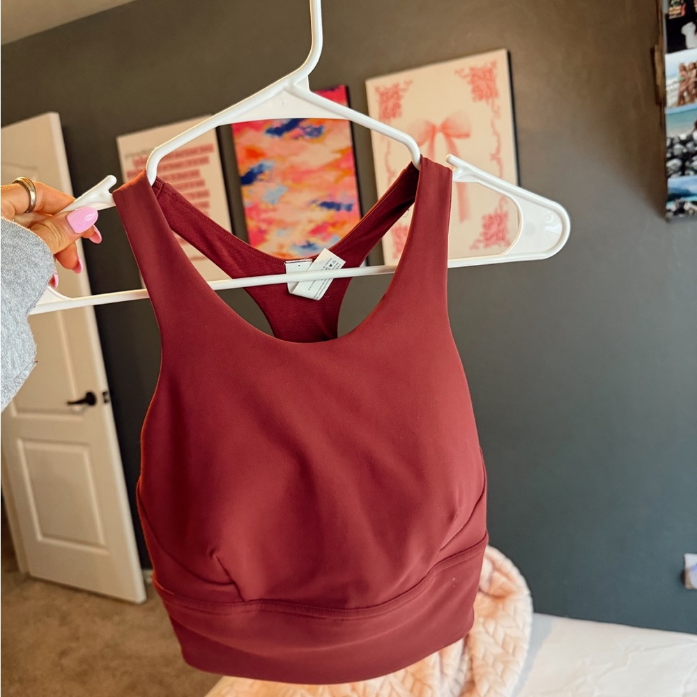 lululemon sports bra/crop top
size 6